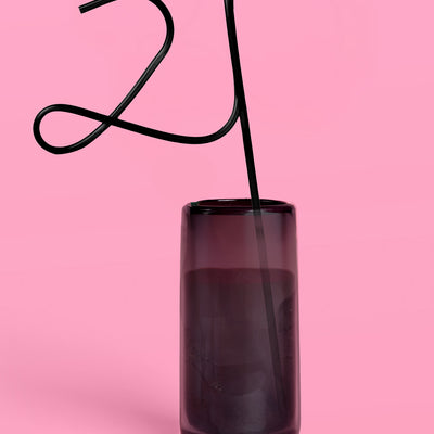 21 Forever Straw - XL black 21 straw