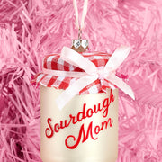 Sourdough Mom Ornament - glass ornament