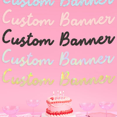 Vacation Custom Banner - customizable banner