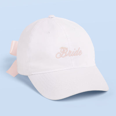 Tying the Knot Hat - embroidered hat + bow