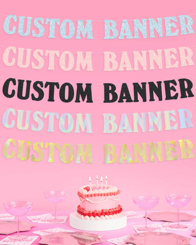 Gatsby Custom Banner - customizable banner