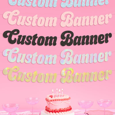 Disco Custom Banner - customizable banner