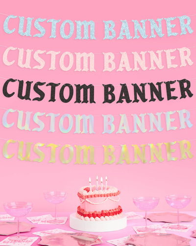 Gothic Custom Banner - customizable banner