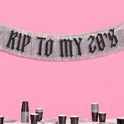 RIP To My 20s Banner - two piece banner