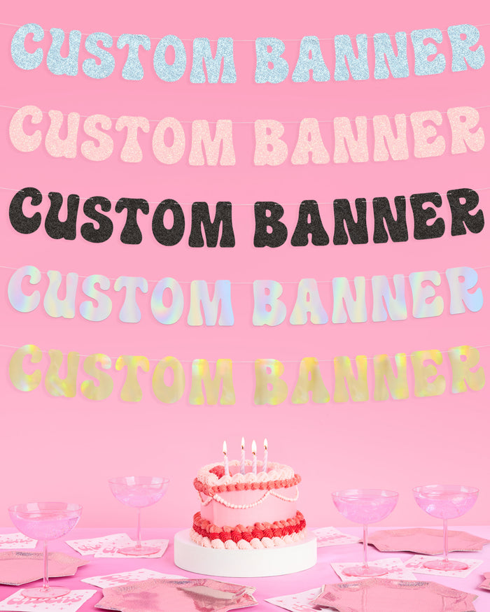 Groovy Custom Banner - customizable banner