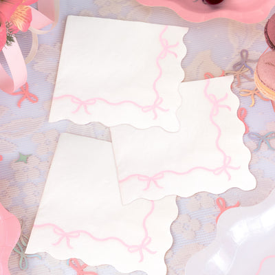 Tying The Knot Napkins - 25 printed napkins