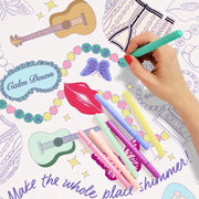 Eras Coloring Tablecloth - paper coloring tablecloth