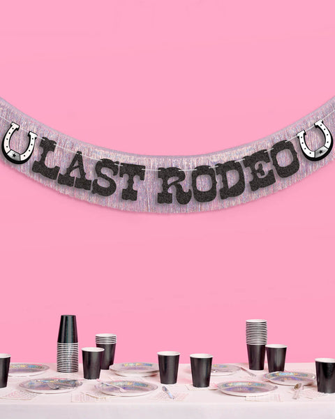 Last Rodeo Banner - two piece banner | xo, Fetti