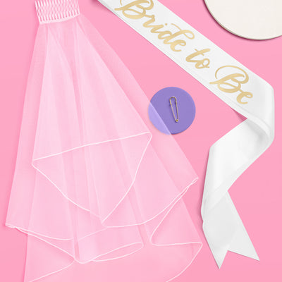 The Remix Kit - bride to be sash + veil