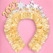 NYE 2027 Headband - fringe headband