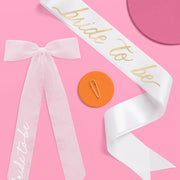Classic Bride Pack - hair bow and sash