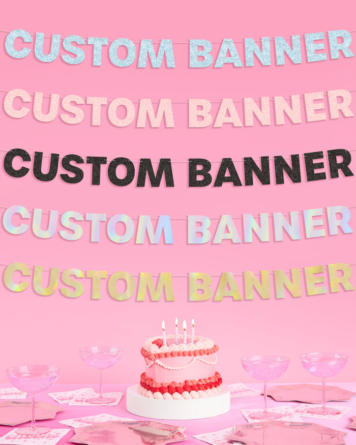 Classic Custom Banner - customizable banner