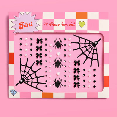 Romantic Horror Gem Set - 79 adhesive face gems