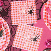 Pink Halloween Napkins - 25 cocktail napkins