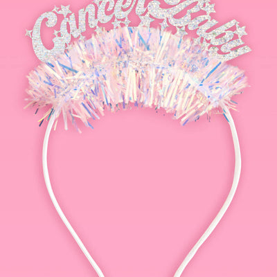 Cancer Baby Headband - fringe headband