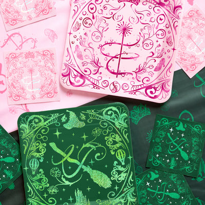 Emerald City Plates - 24 paper plates