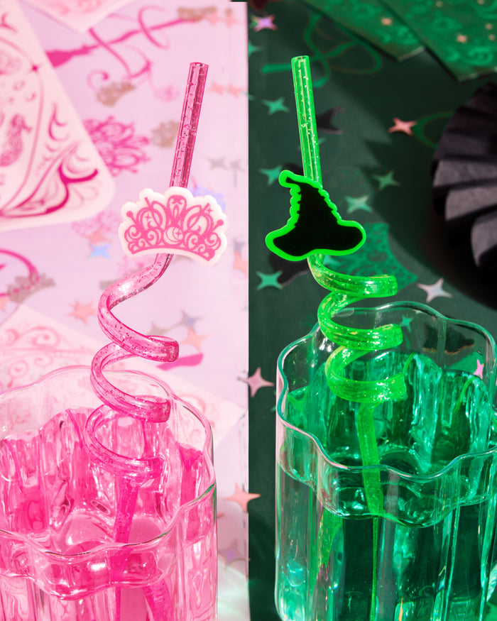 Emerald City Straws - 12 reusable straws