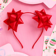 Bow on Top Headband - satin headband