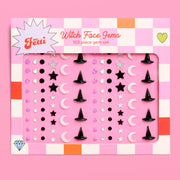 Witch Face Gems - 102 piece iridescent gem set