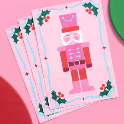 Nutcracker Napkins - 25 paper napkins