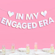Engaged Era Banner - iridescent foil banner