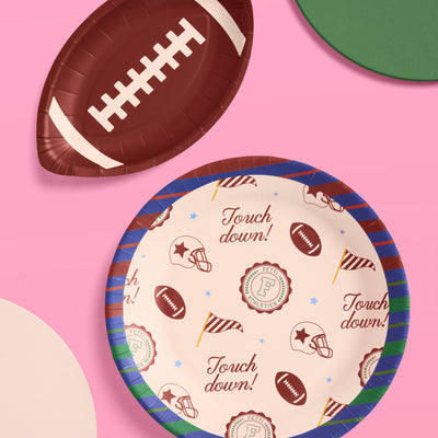 Varsity Plates - 32 paper plates