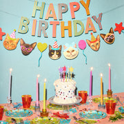 Crazy Cat Banner - really fun party banner