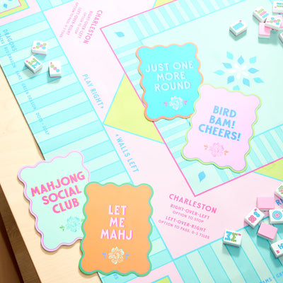 Mahjong Duo - shuffler cards + game mat