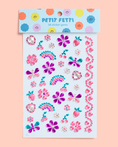 Dreamy Face Gem Set - 38 adhesive face gems