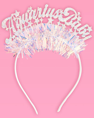 Aquarius Baby Headband - fringe headband