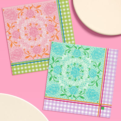 Mahjong Napkins - 24 paper napkins