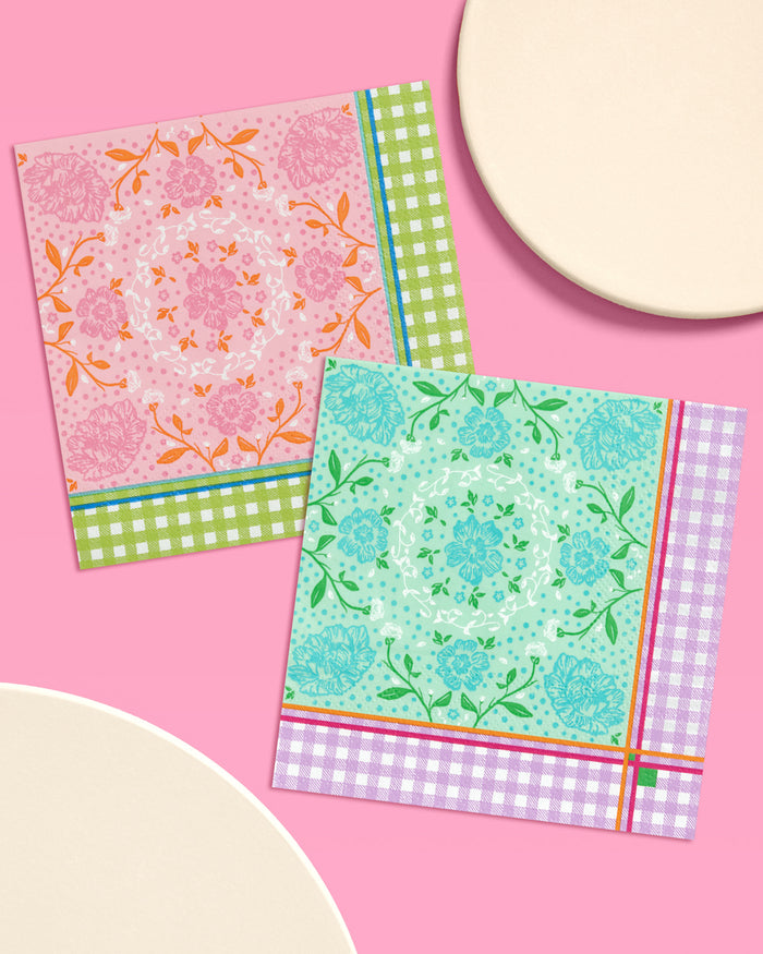 Mahjong Napkins - 24 paper napkins