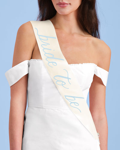Coastal Bride Sash Bundle
