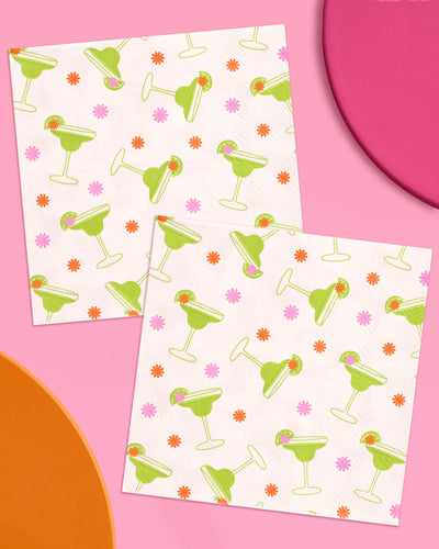 Margarita Napkins - 25 paper napkins
