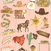 Saddle Up Props - 24 pc photo booth set