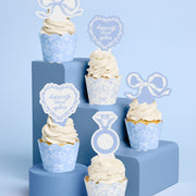 Happily Ever After Toppers - 24 wrappers + toppers