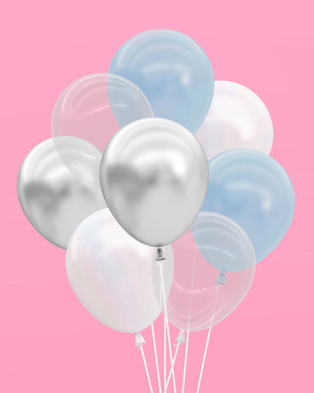 Cloud Nine Pack - 25 latex balloons