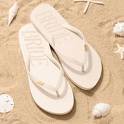 Bride Flip Flops - rubber flip flops