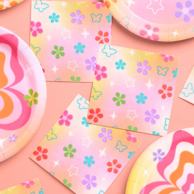 Butterfly Dream Napkins - 25 printed napkins