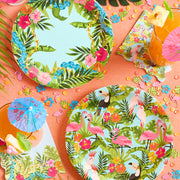 Tropical Plates - 24 paper plates