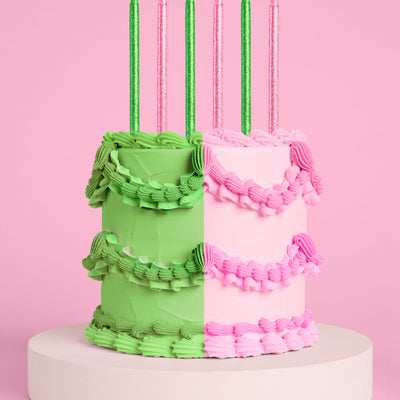 Emerald City Candles - 10 glitter candles