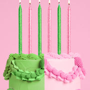 Emerald City Candles - 10 glitter candles