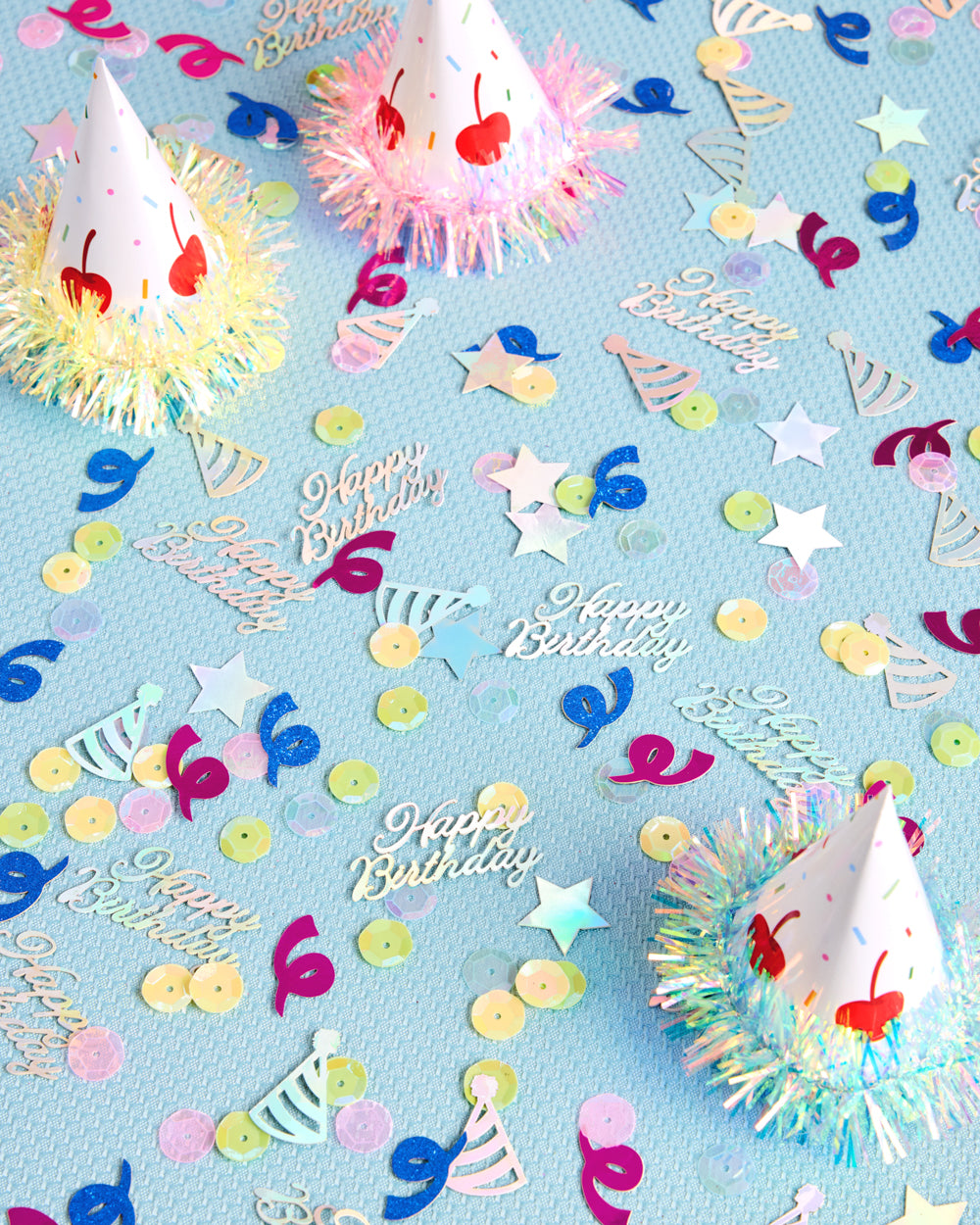 Rainbow Birthday Confetti - 200 pc foil confetti | xo, Fetti