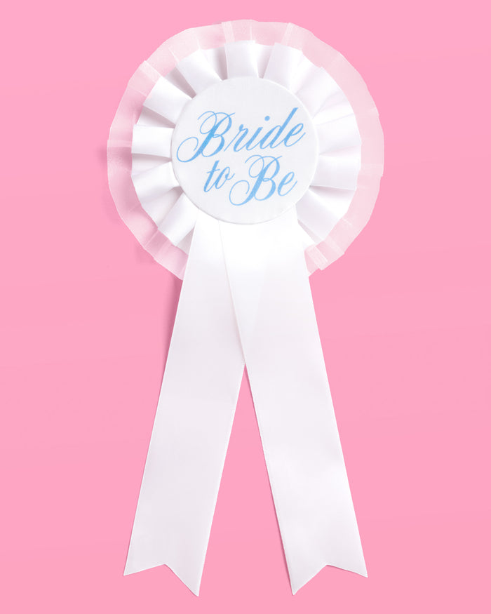 Bride Prize Ribbon - 1 oversized pin