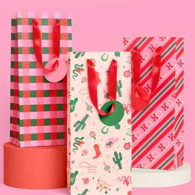 HO-down Wine Bag Set - 9 wine gift bags