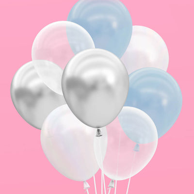 Cloud Nine Trio - tats, banner + balloons
