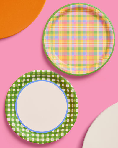Summer Camp Plates - 24 paper plates