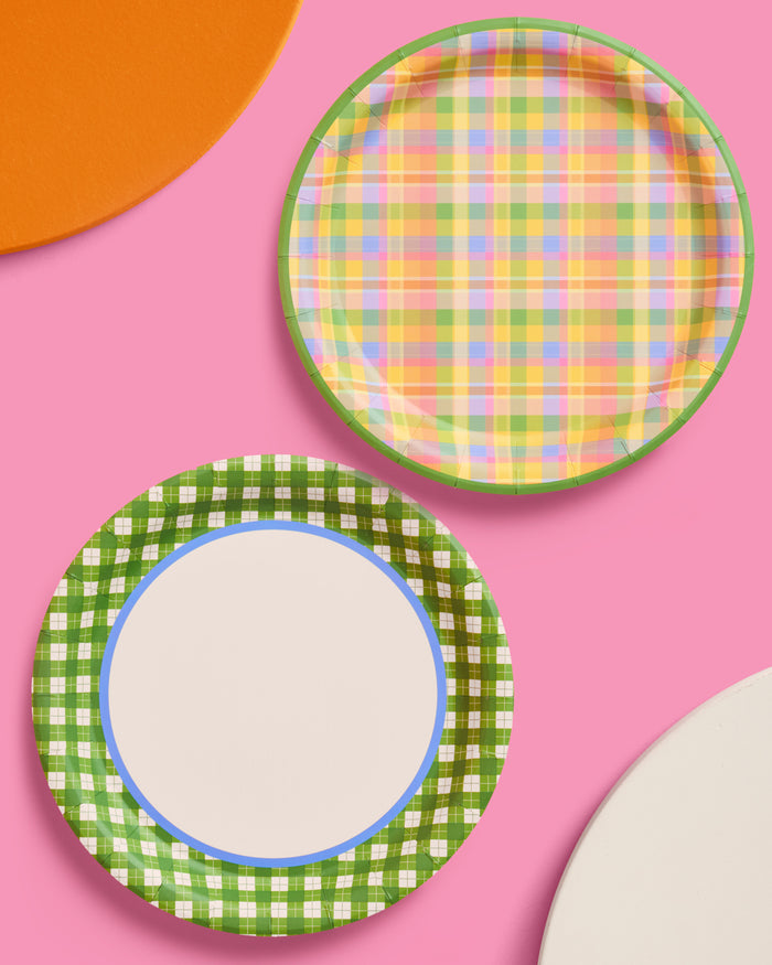 Summer Camp Plates - 24 paper plates