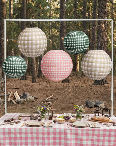 Camp Lantern Set - 6 paper lanterns