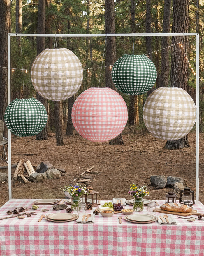 Camp Lantern Set - 6 paper lanterns